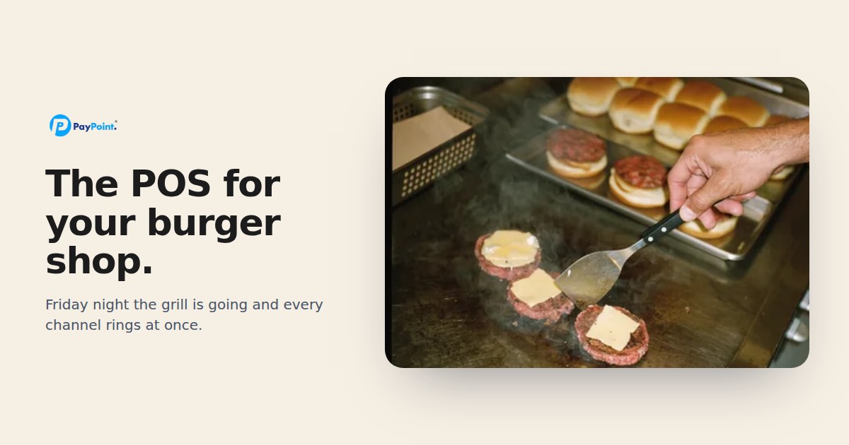 Burger restaurant
