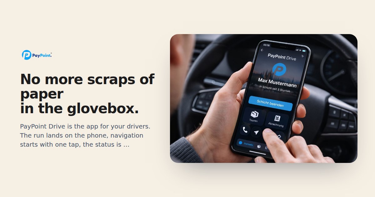 PayPoint Drive